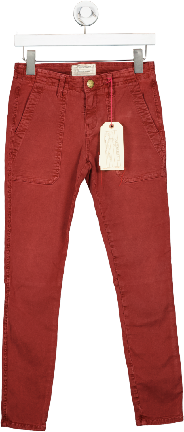 Current/Elliott Dark Red Slim Jeans BNWT W27