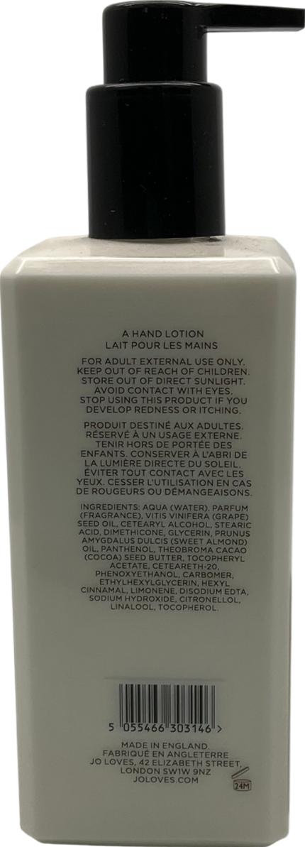 jo loves Eucalyptus & Cedar Woods A Hand Lotion 375ml