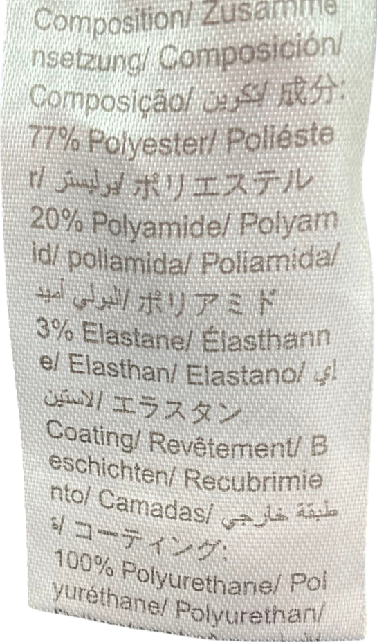 apperloth Black Leather Look Trousers UK M