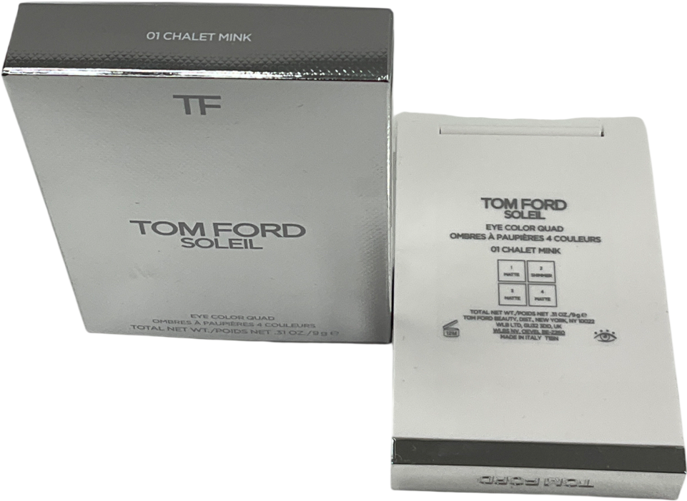 Tom Ford Soleil Eye Color Quad 01 Chalet Milk 9g