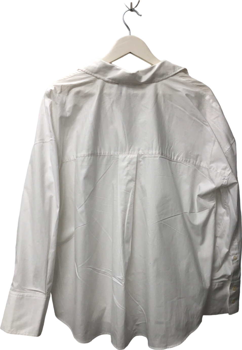 ZARA White Basic Poplin Shirt UK 12