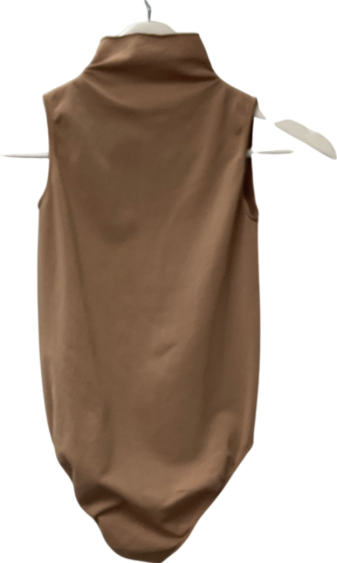 SKIMS Beige Tank Bodysuit UK XXS-XS