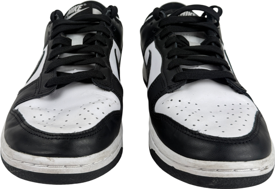 White Nike Dunk Low Older Kids' Shoes UK 4.5 EU 37.5 👠