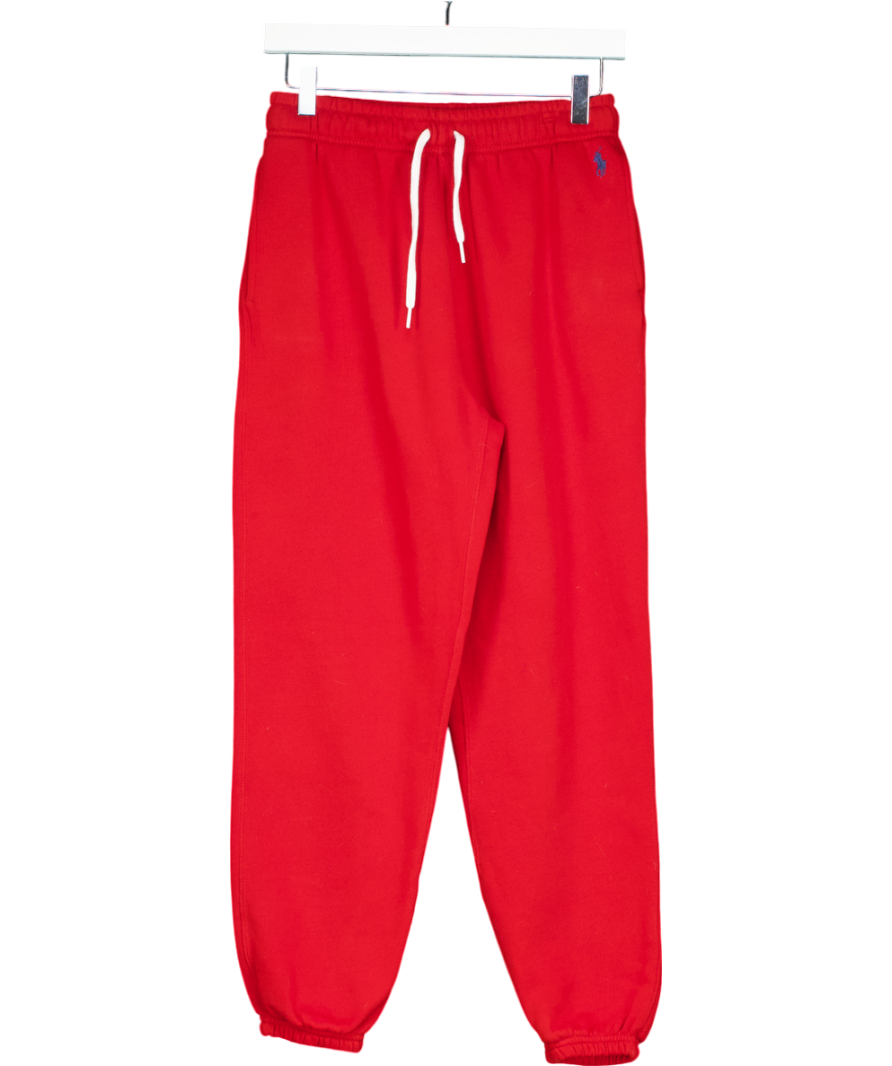 Polo Ralph Lauren Red Fleece Joggers UK S