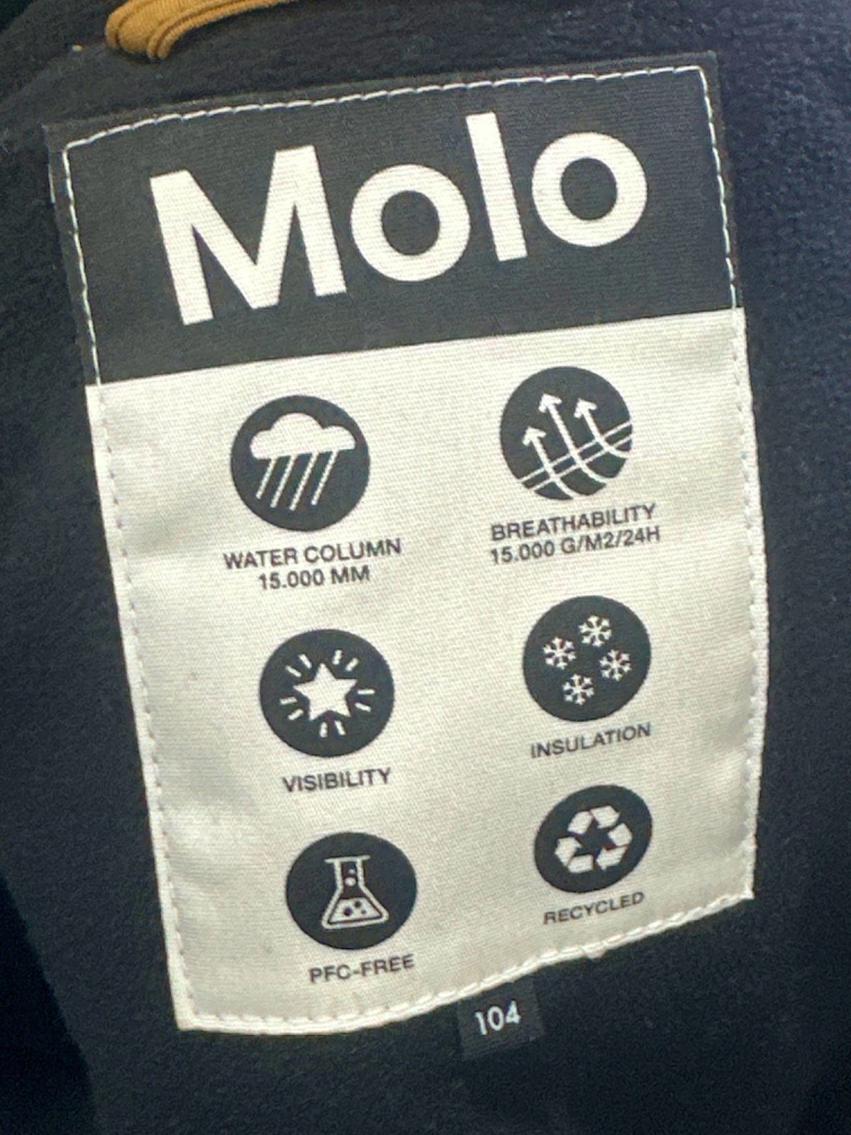 Molo Multicoloured Animal Print Jacket UK 4-5 yrs