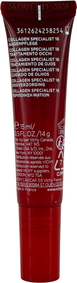 Vichy Liftactiv Collagen Specialist 16 Eye Care Cream Anti-ageing 15ml