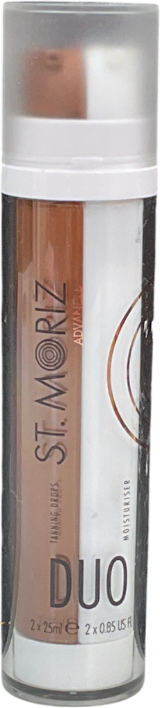 st moriz Advanced Moisturiser And Tanning Drops Duo 2x25ml