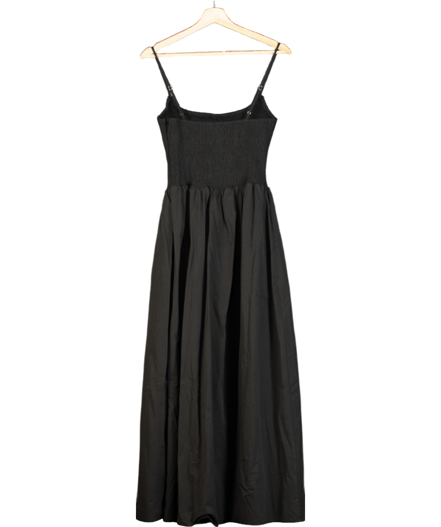 DISSH Black Milano Cotton Midi Dress UK 8