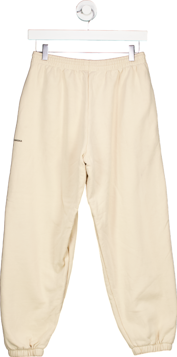 Pangaia Cream Recycled Cotton Track Trousers UK S