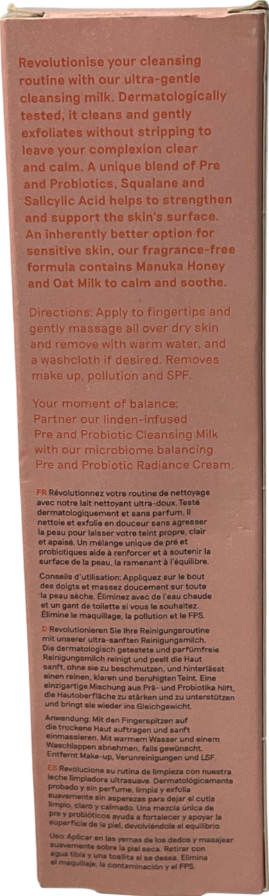 Balance Me Fragrance Free Pre And Probiotic Cleansing Milk 180ml