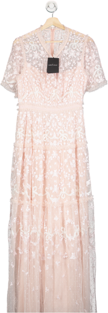 Needle & Thread Petal Pink Emiliana Gown UK 14