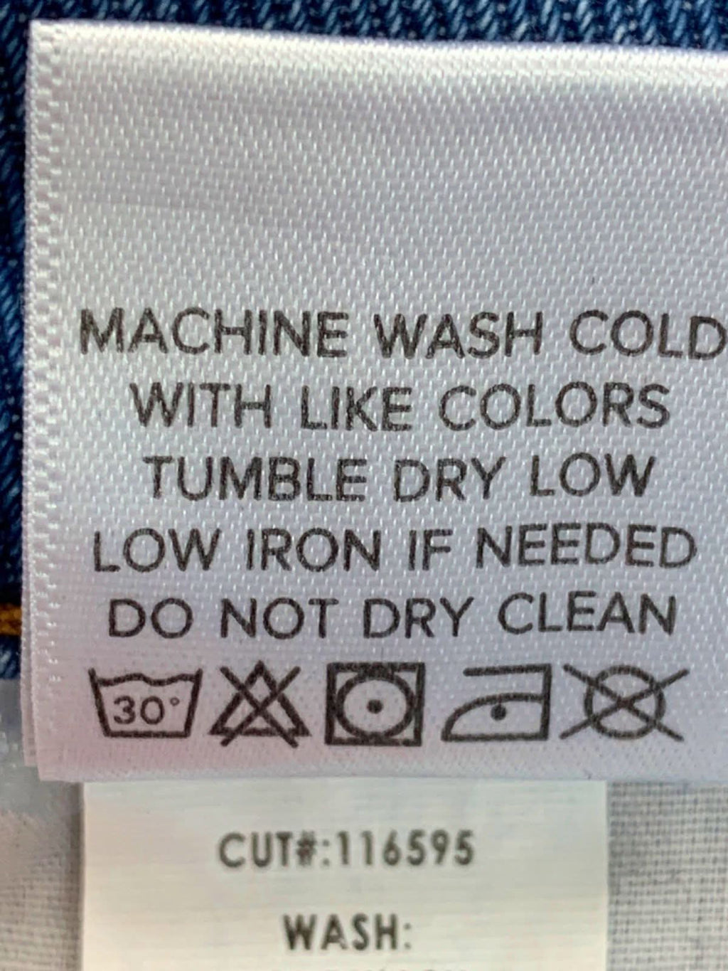 Fashion Nova Blue Distressed Wide Leg Jeans UK W24-25