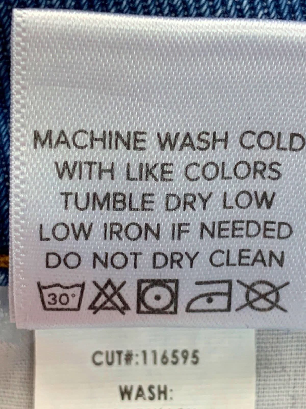 Fashion Nova Blue Distressed Wide Leg Jeans UK W24-25