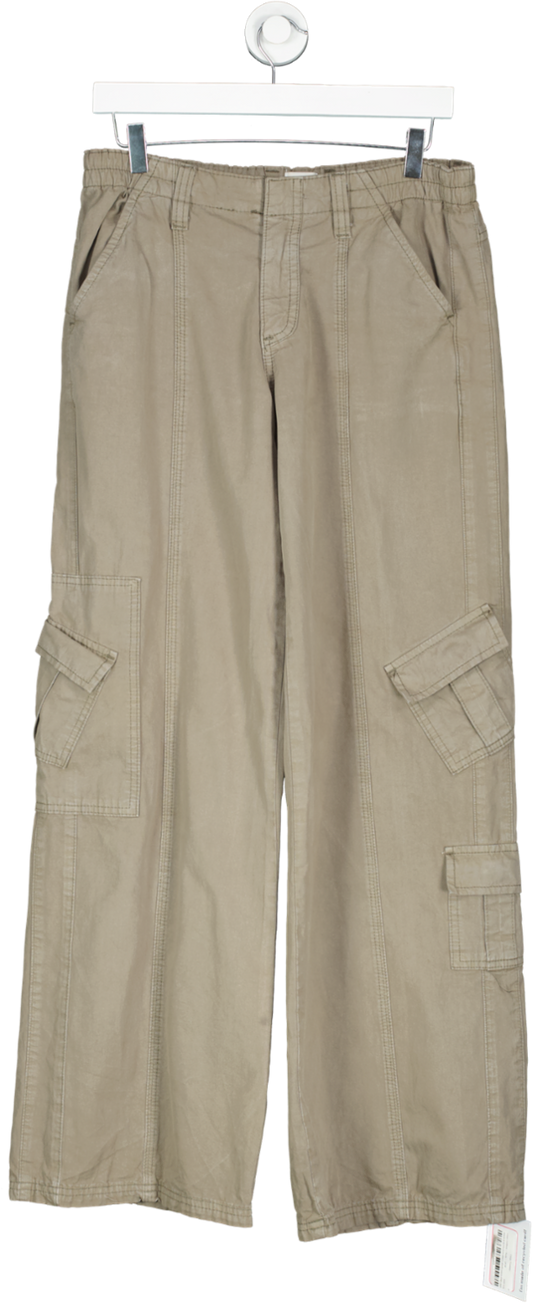 Urban Outfitters Nude Cargo Trousers UK M