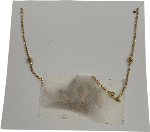 Abbott Lyon Metallic Sphere Chain Necklace (gold) One Size