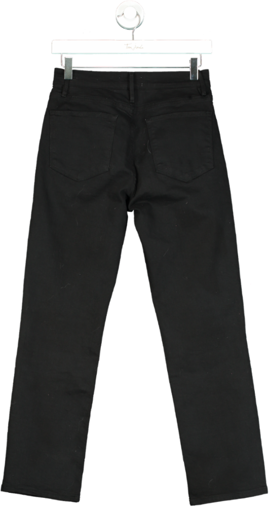 Frame Black Le High Straight Jeans UK W28