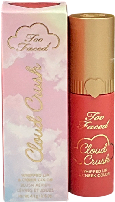 Too Faced Cloud Crush Whipped Lip & Cheek Colour Peach Blur 4.3g