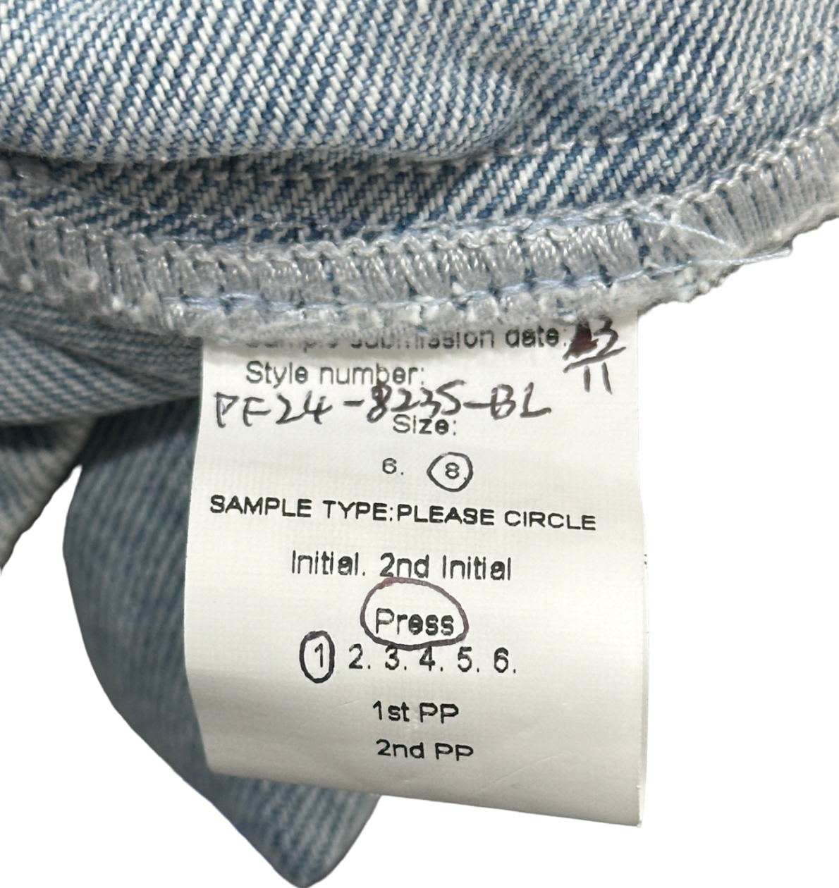 Self-Portrait Light Blue Embellished Denim Dress UK 8