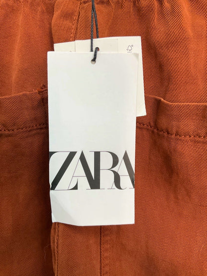 Zara Terracotta The Relaxed Jogger UK M