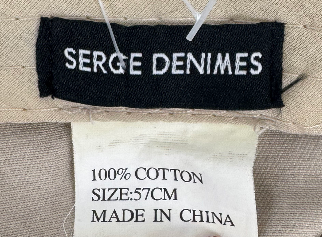 Serge DeNimes Beige Essential Dad Cap One Size