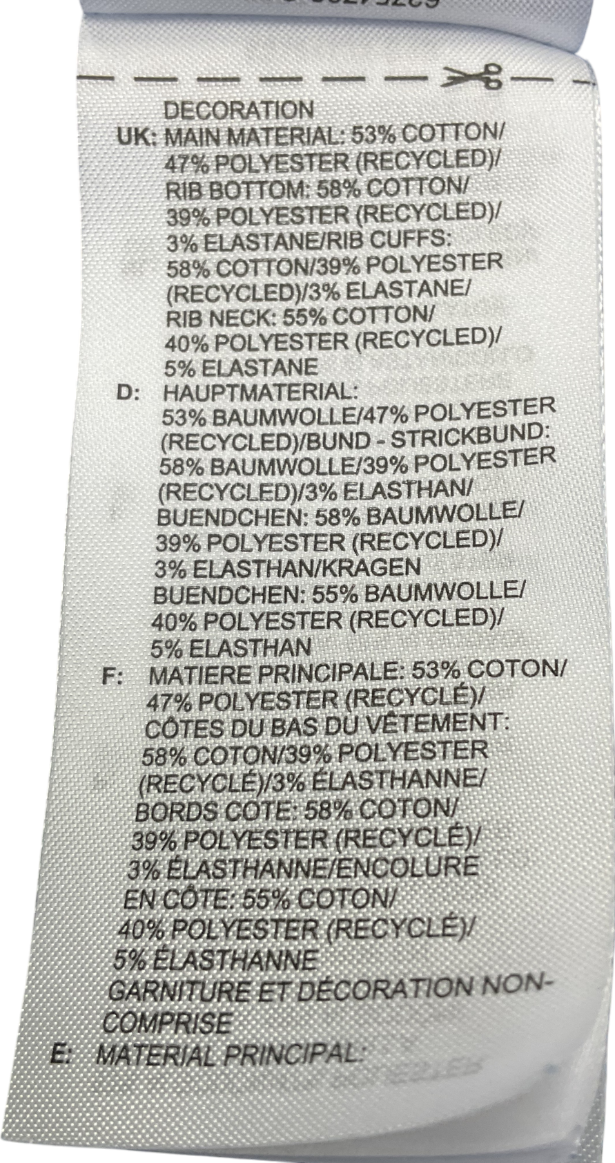 adidas Blue V Neck Three Stripe Sweater UK M