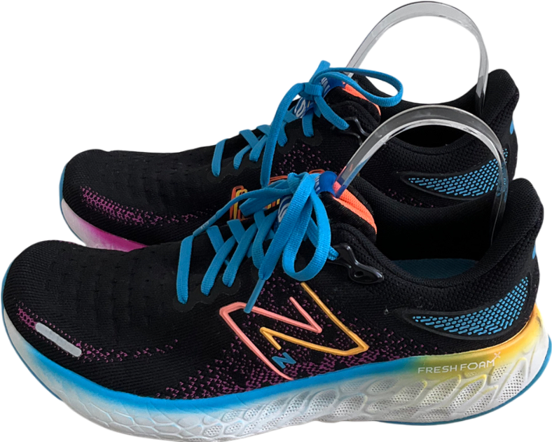 New Balance Black London Marathon Fresh Foam 1080 V12 Shoes UK 8 EU 42 👞