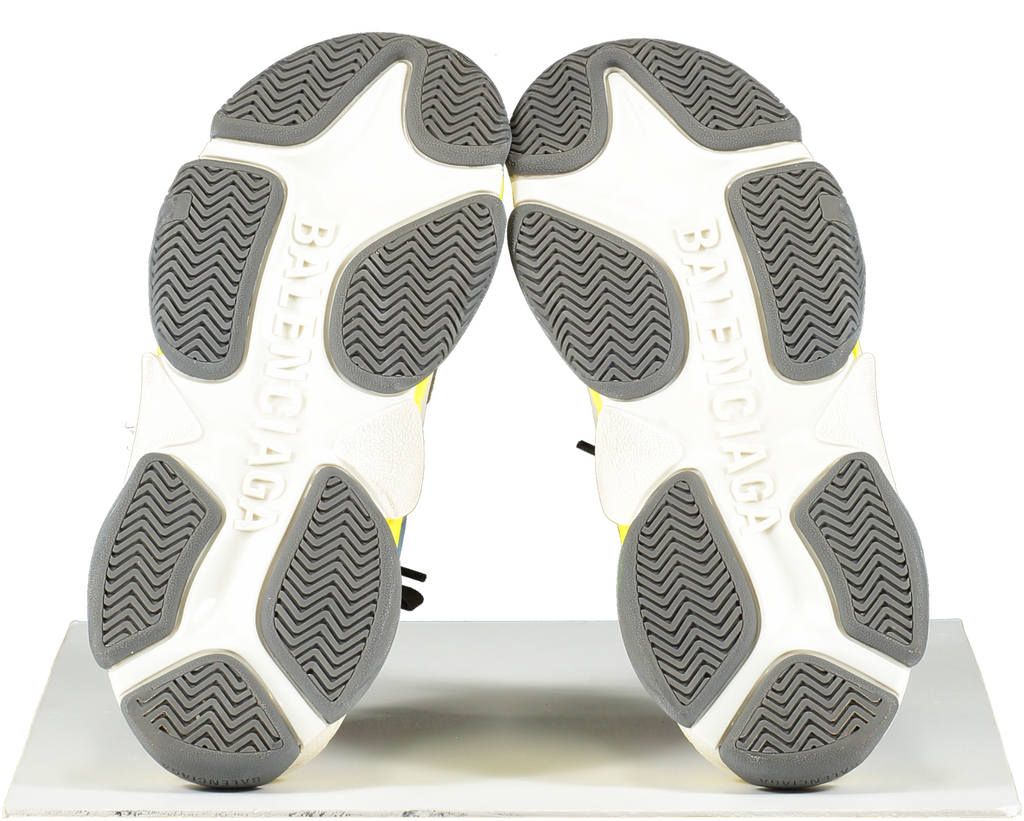 Balenciaga Multicoloured Triple S Grey Chunky Trainers UK 4 EU 37 👠