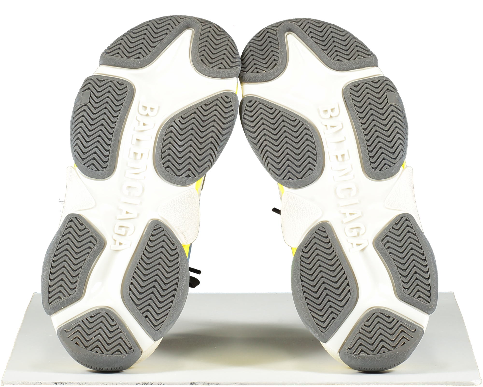 Balenciaga Multicoloured Triple S Grey Chunky Trainers UK 4 EU 37 👠