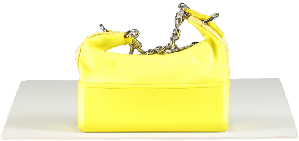 GCDS Mathilda Chain-link Tote Bag In Yellow