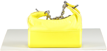 GCDS Mathilda Chain-link Tote Bag In Yellow