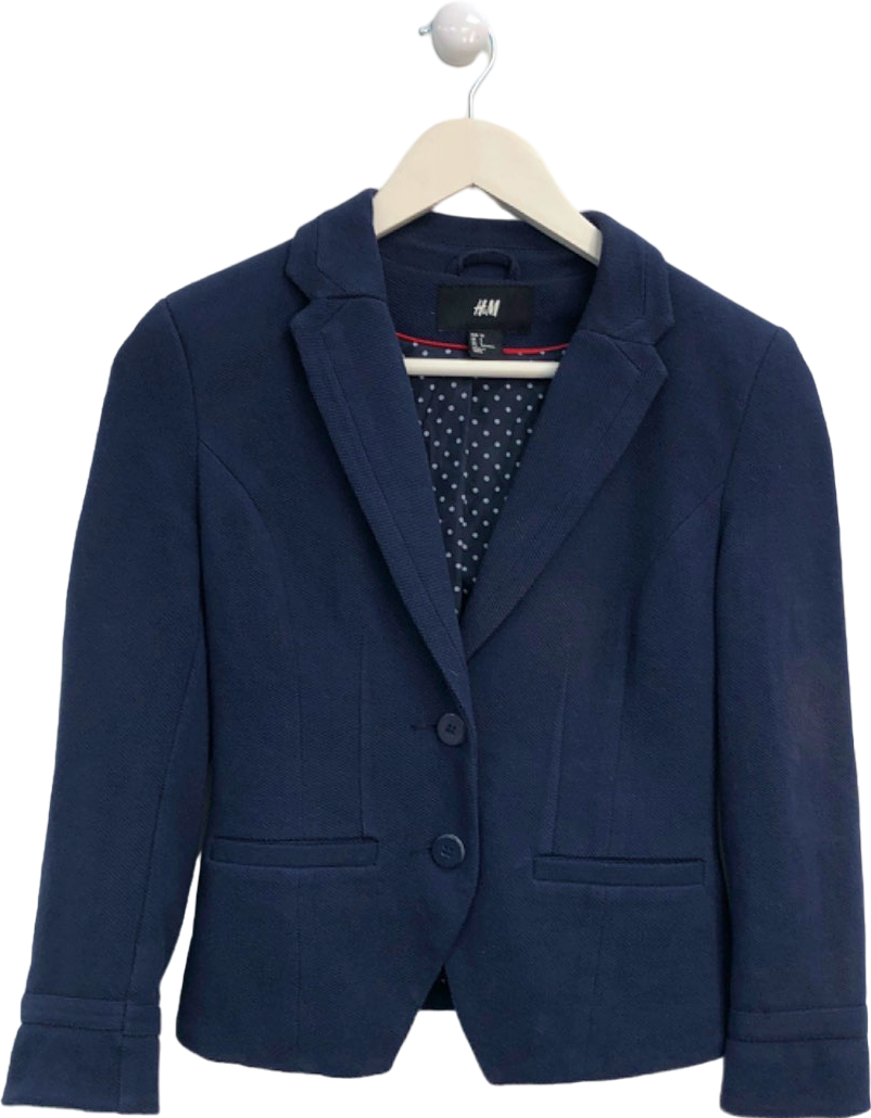 H&M Navy Blazer UK 6