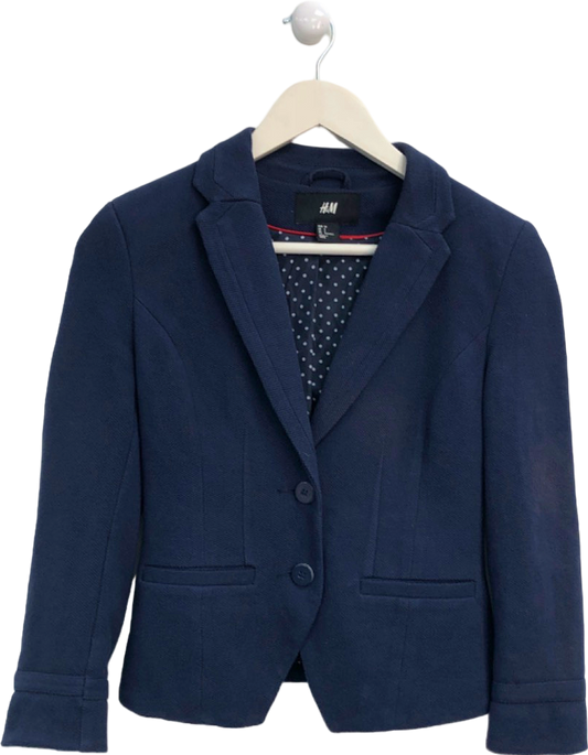 H&M Navy Blazer UK 6