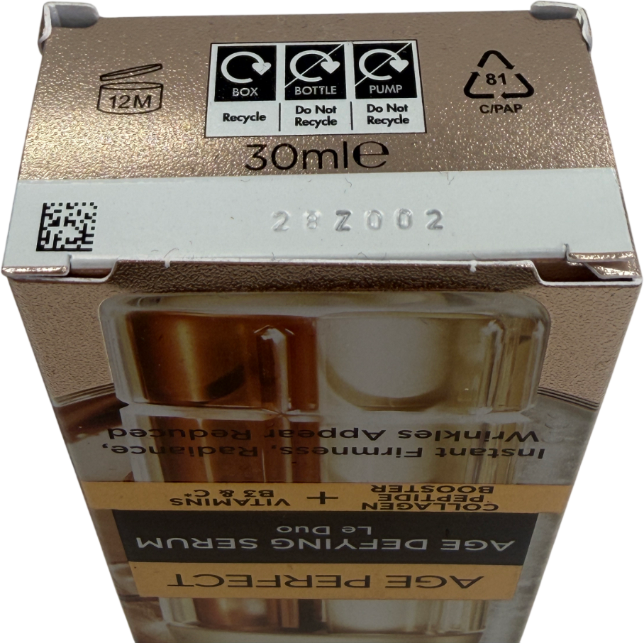 L'Oreal Age Perfect Serum Le Duo With Collagen Peptides 30ml