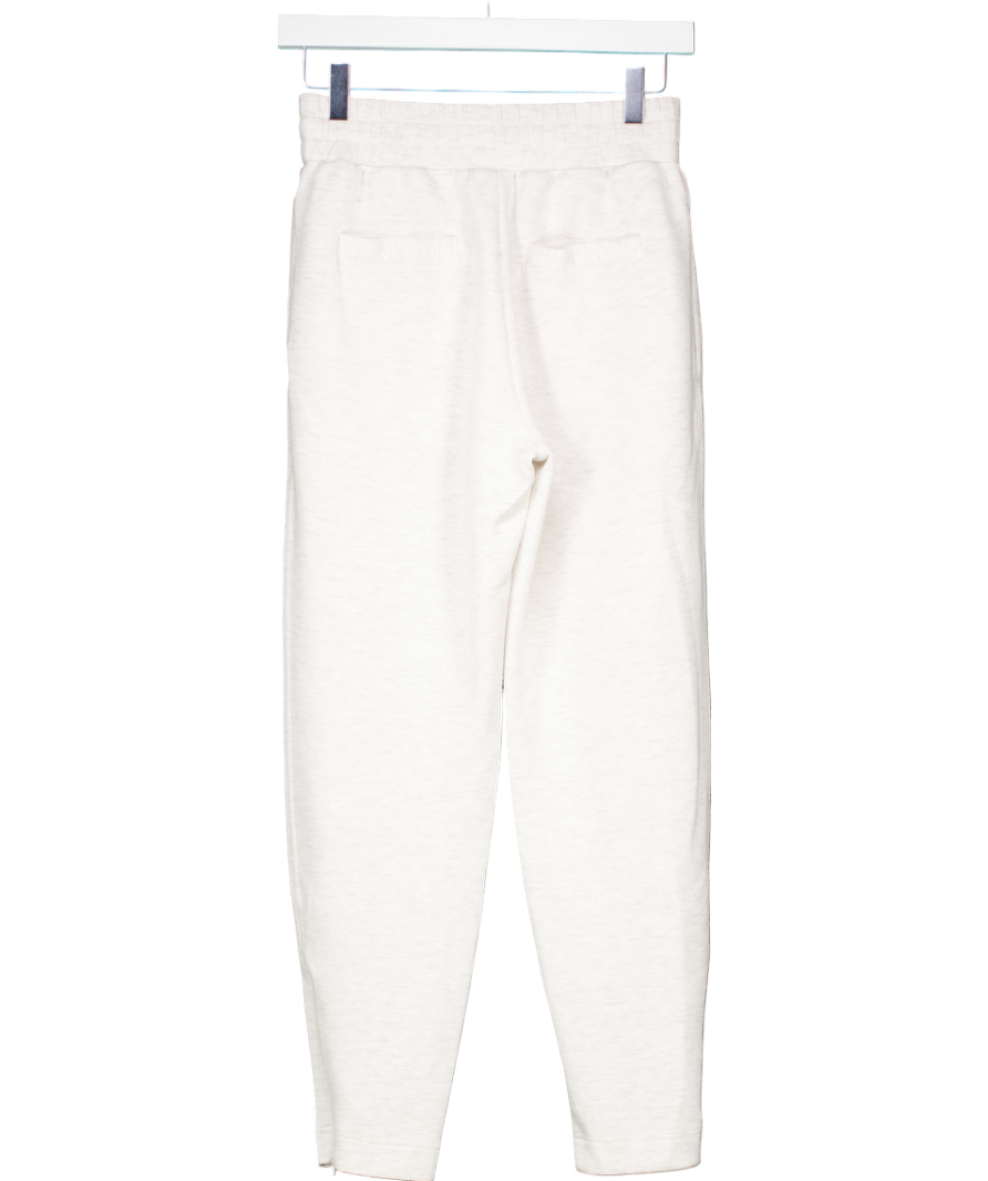 Varley Grey Double Soft Zip Cuff Joggers UK XS