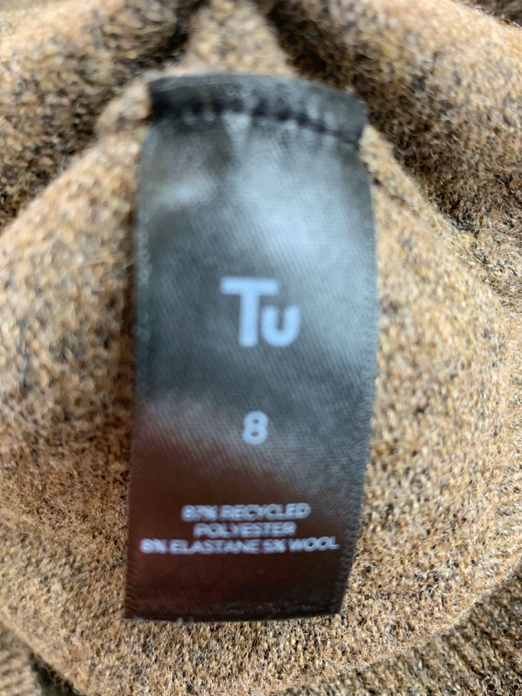 Tu Brown Cardigan UK 8