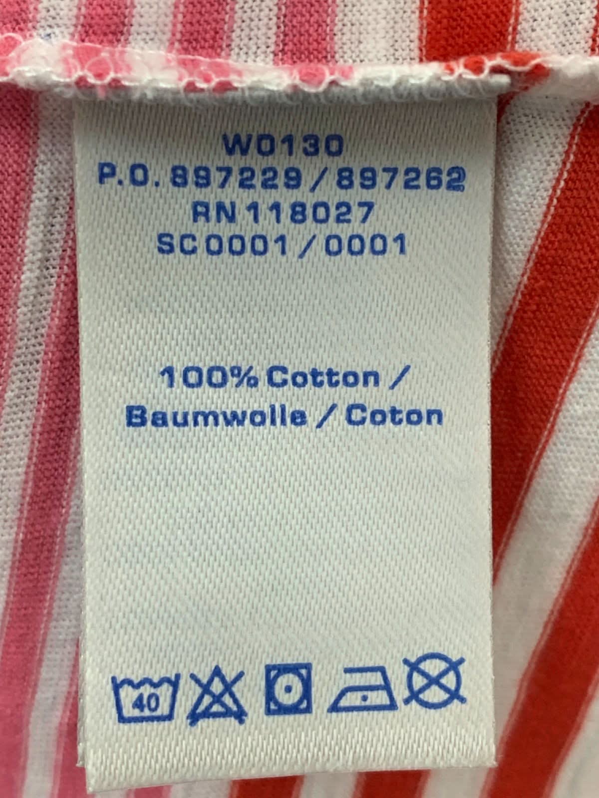 Boden Multicoloured Striped T-Shirt XS