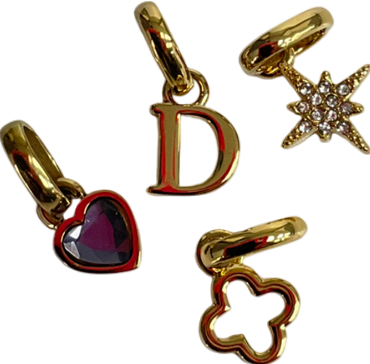 Abbott Lyon Metallic Four Necklace/bracelet Pendants