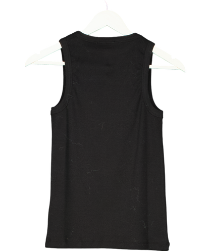 Mint Velvet Black High Neck Vest UK S