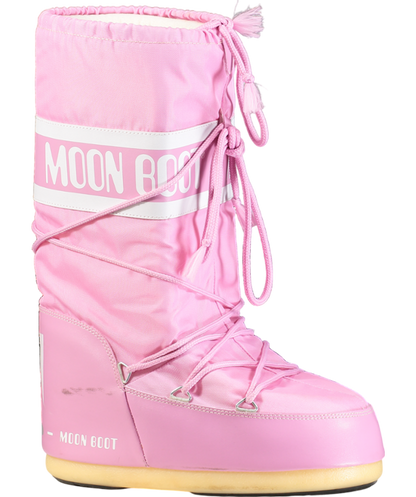 Moon Boot Pink Nylon Moon Boots UK 6.5 EU 39.5 👠