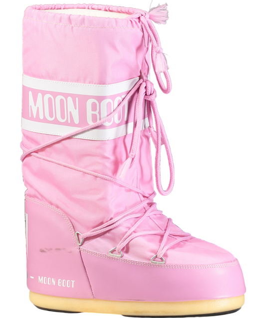 Moon Boot Pink Nylon Moon Boots UK 6.5 EU 39.5 👠