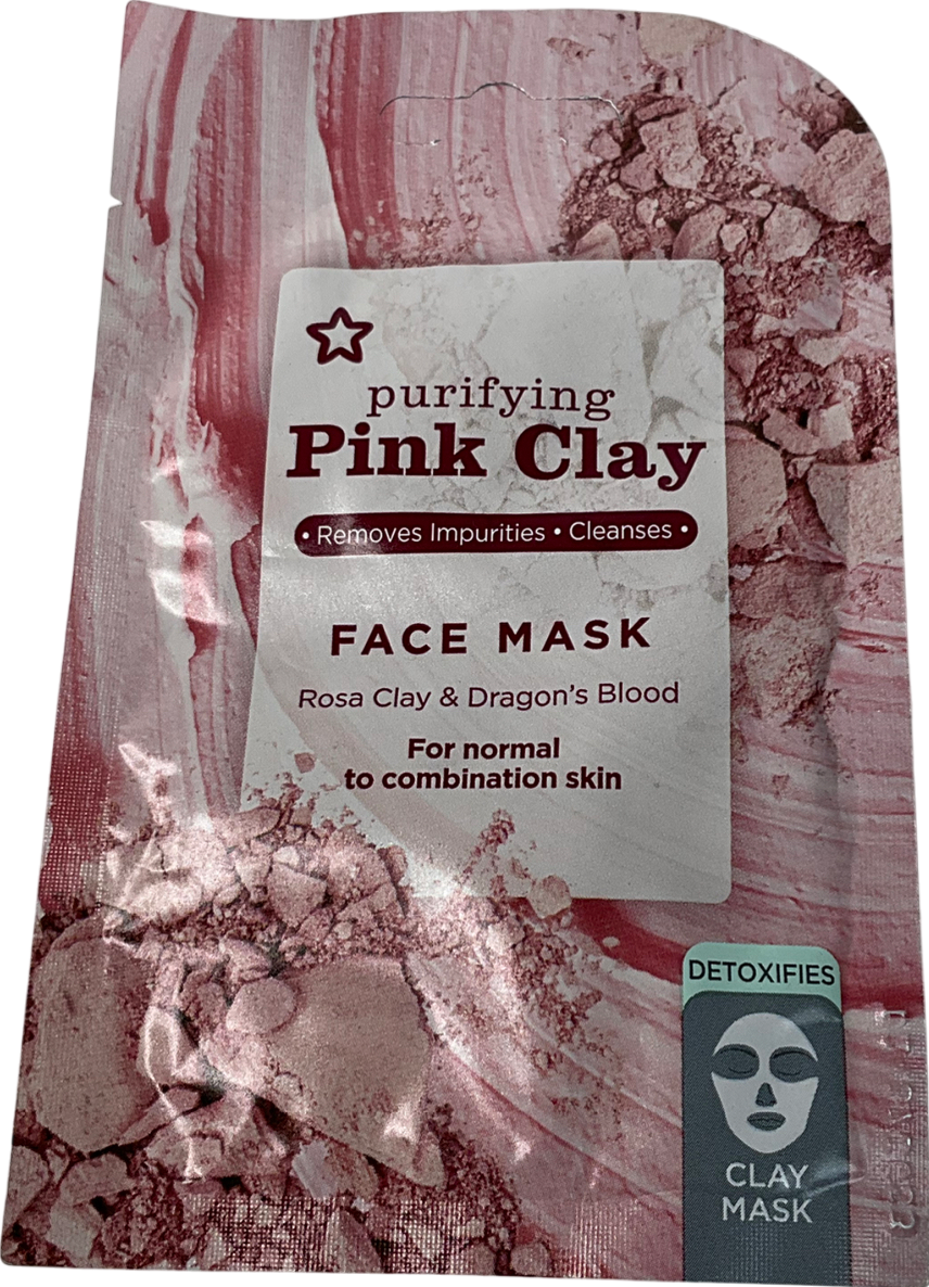 Superdrug Pink Clay Mask 15ml