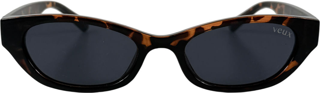 Veux Brown Tortoise Sheep Sunglasses One Size