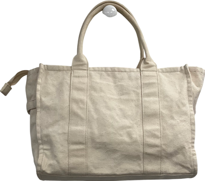 FIORUCCI Cream Canvas Tote One Size