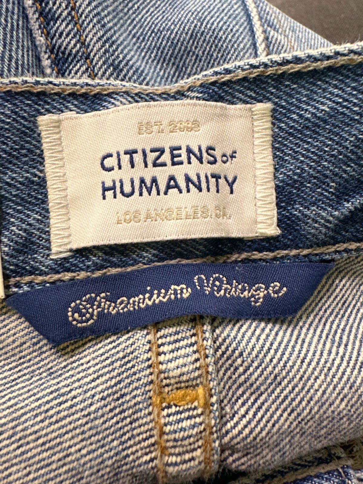 Citizens of Humanity Blue Amari Ultra Jeans UK W25