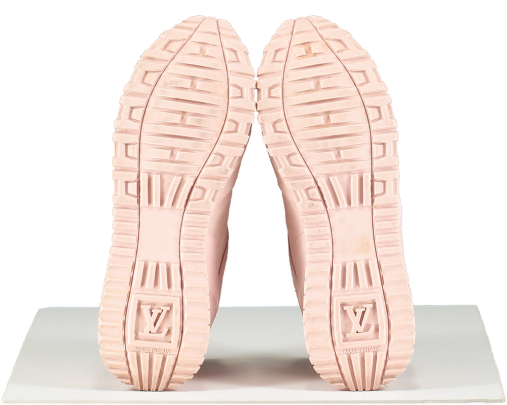 Louis Vuitton Pink Suede Run Away Trainers UK 3.5 EU 36.5 👠
