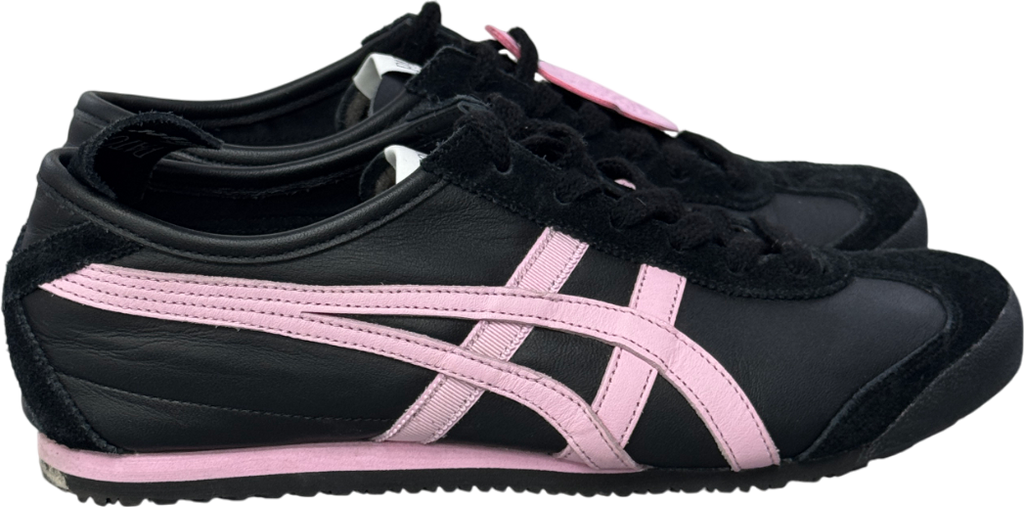 Patou X Onitsuka Tiger Mexico 66 - Black Cotton Candy Trainers UK 4 EU 37 👠