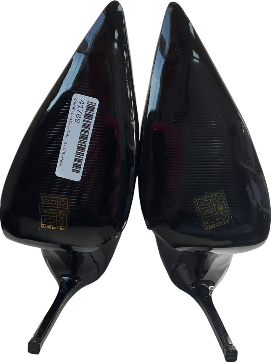 stephen paris Black Stiletto Heeled Boots UK 8 EU 41 👠