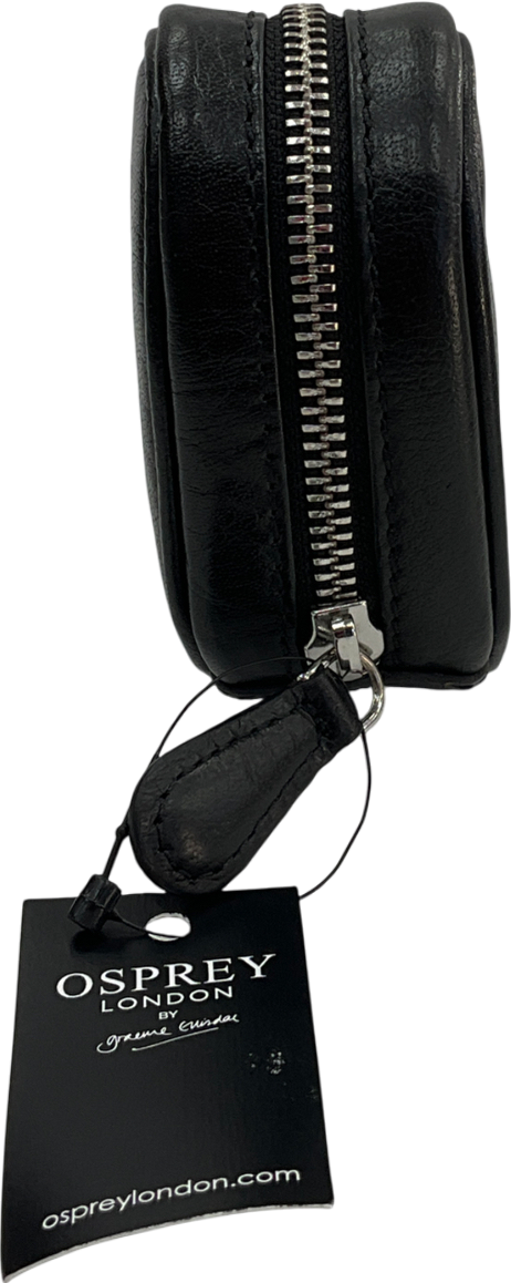 Osprey The London Leather Charger Pouch In Black One Size