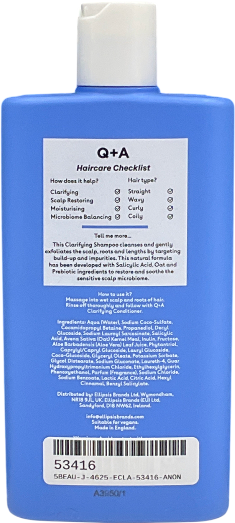 Q+A Clarifying Shampoo 250ml