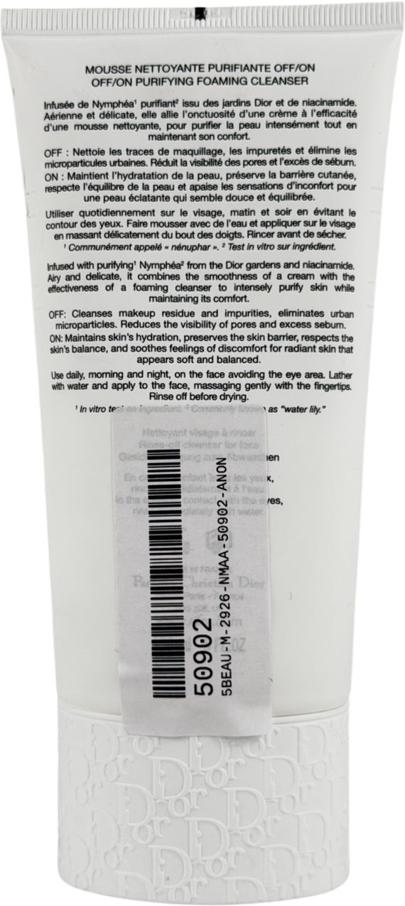 Christian Dior La Mousse Off/on Foaming Cleanser 150ml